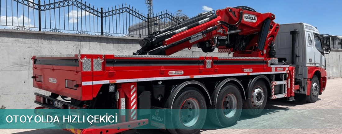 Narlıdere İlçemi Otoyolda Hızlı Çekici